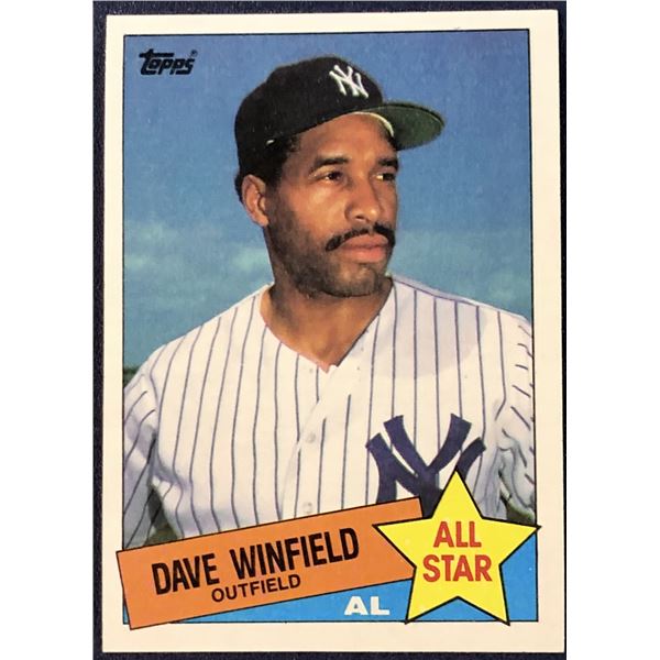 1985 TOPPS DAVE WINFIELD (HOF)