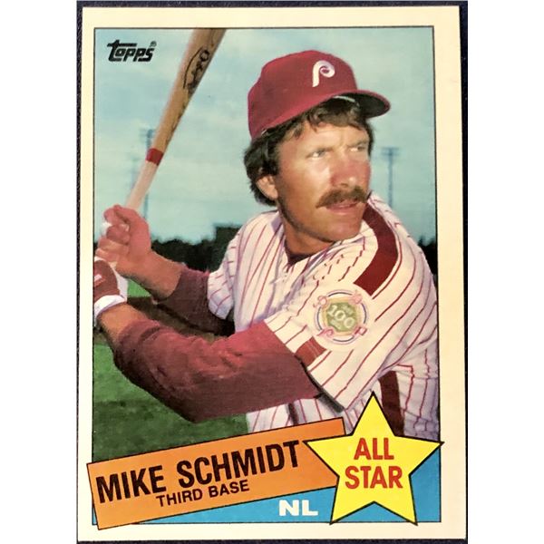 1985 TOPPS MIKE SCHMIDT (HOF)