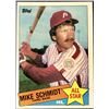Image 1 : 1985 TOPPS MIKE SCHMIDT (HOF)