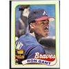Image 1 : 1989 TOPPS RON GANT ROOKIE CARD