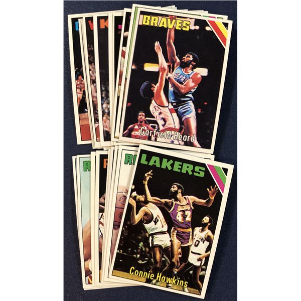 1975-76 TOPPS NBA BASKETBALL COLLECTION (20)