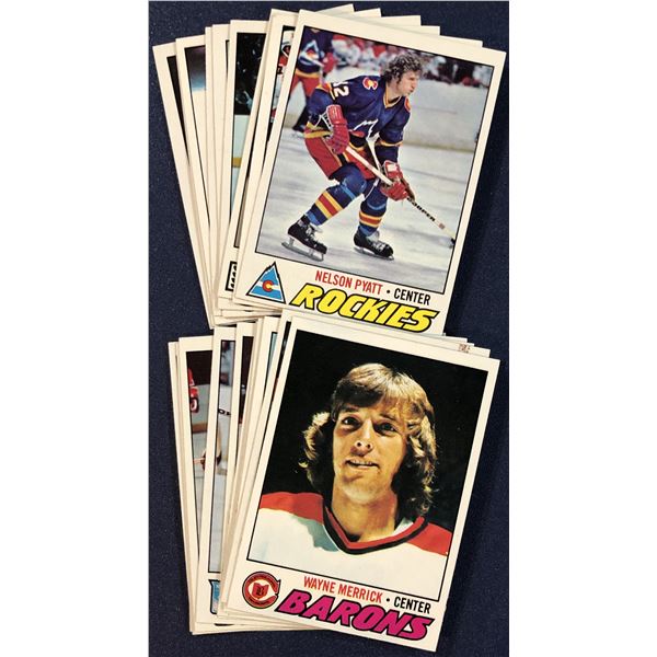 1977-78 TOPPS NHL HOCKEY COLLECTION (20)