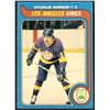 Image 1 : 1979-80 O-PEE-CHEE CHARLIE SIMMER ROOKIE CARD