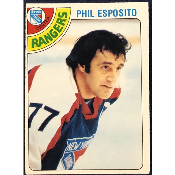 1978-79 O-PEE-CHEE NHL PHIL ESPOSITO (HOF)