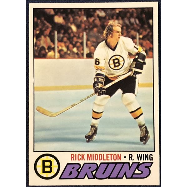 1977-78 O-PEE-CHEE NHL RICK MIDDLETON (HOF)
