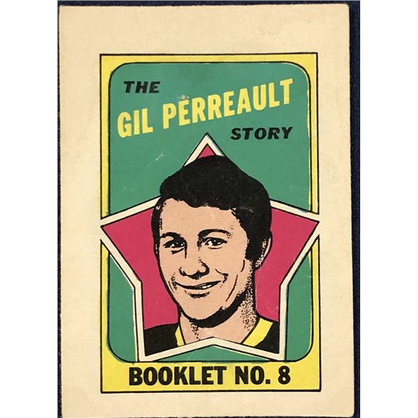 1971-72 O-PEE-CHEE NHL BOOKLET - GILBERT PERREAULT (HOF)