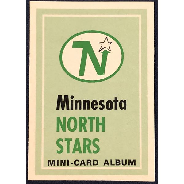 1969-70 O-PEE-CHEE NHL MINI CARD ALBUM - MINNESOTA NORTH STARS