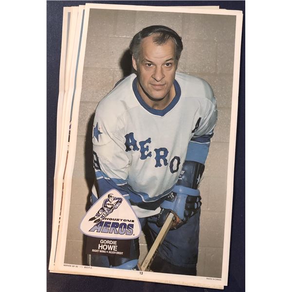 1973-74 O-PEE-CHEE WHA POSTERS SET