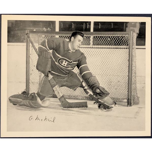 1945-54 QUAKER OATS NHL HOCKEY - GERRY McNEIL