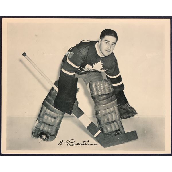 1945-54 QUAKER OATS NHL HOCKEY - BAZ BASTIEN
