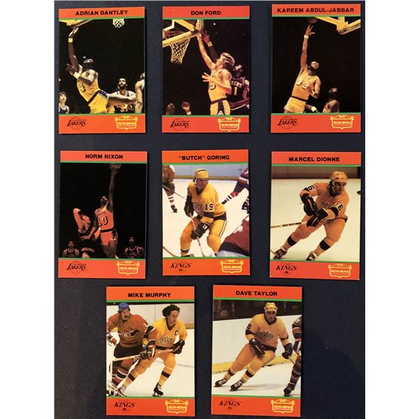 1979 ALTA DENA DAIRY LOS ANGELES KINGS / LAKERS SET