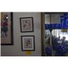 Image 1 : FRAMED WATERCOLORS, "FEMALE" & "STILL LIFE"; SIGNED SIDNEE LIVINGSTON (2 PCS)