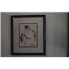 Image 2 : FRAMED WATERCOLORS, "FEMALE" & "STILL LIFE"; SIGNED SIDNEE LIVINGSTON (2 PCS)