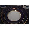 Image 11 : COBALT BLUE BONE CHINA (24 PCS)