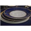Image 3 : COBALT BLUE BONE CHINA (24 PCS)