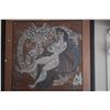 Image 3 : FRAMED PAINTING; SIGNED JIANG TIEFENG '89 (55 1/2" X 52 3/4")