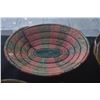 Image 2 : HAND WOVEN NATURAL FIBER STORAGE BASKETS W/SPIRAL DESIGN (3 PCS)