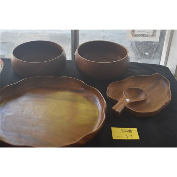 MONKEYPOD BOWLS & TRAYS (4 PCS)