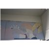 Image 8 : HAND PAINTED TRYPTIC  ACRYLIC ON CANVAS, HAWAIIAN LADY IN REPOSE; SIGNED DIANA HANSEN-YOUNG 1981 (NE