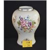 Image 1 : 17" TALL VASE W/FLORAL MOTIF, MARKED FIORENTINE