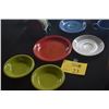 Image 3 : FIESTA CHINA CUPS, SAUCERS, BOWLS & PLATE W/COASTER SET (9 PCS)
