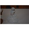 Image 3 : CRYSTAL OWL, CARVED WOOD RINO & HONEY CREEPER BIRD SPOON (3 PCS)