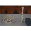Image 2 : LENOX BUD VASE & LENOX BOWL (2 PCS)