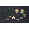 Image 4 : DISPLAY CASE W/FROG COLLECTION (28 PCS)