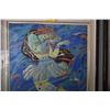 Image 4 : FRAMED PAINTING; SIGNED TIEFENG JIANG '88 (51 1/2" X 51 1/2")