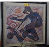 Image 1 : FRAMED PAINTING; SIGNED HE NENG '88 (52" X 51 1/4")