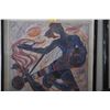 Image 3 : FRAMED PAINTING; SIGNED HE NENG '88 (52" X 51 1/4")