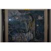 Image 2 : FRAMED PAINTING, "RADIANT LILY"; BY HE NENG (53 1/2" X 52")
