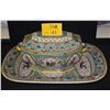 Image 1 : WILLIAMS-SONOMA "ALHAMBRA" PATTERN OCTAGONAL TUREEN W/LID & UNDERPLATE