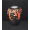 Image 2 : PAIR PORCELAIN VASES, DRILLED FOR LAMPS W/TAG READING RAVENWOOD, 1916; SIGNED C. GILLS (PAIR)