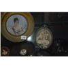 Image 3 : COLLECTION OF ANTIQUE VICTORIAN-ERA HAND PAINTED PORTRAITS & VINTAGE HORN DRINKING BEAKER W/ORNATE F