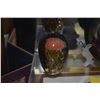 Image 4 : ART GLASS PLATE; SIGNED DRU MALONE, JELLYFISH PAPERWEIGHT & GLASS TURTLE (3 PCS)