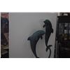 Image 3 : 36" BRONZE DOLPHIN SCULPTURE; SIGNED BRUCE STANFORD, 1993 1/25 ON MARBLE BASE