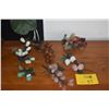 Image 1 : COLLECTION OF JADE FRUITS (DOES NOT INCLUDE MAT)