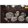 Image 5 : COLLECTION OF CHINESE FAMILLE ROSE PORCELAIN DISHES, BOWLS, CUPS, SAUCERS, TEAPOT, SPOONS, ETC. W/ST