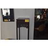 Image 2 : CHINESE ROSEWOOD PEDESTAL PLANT STAND (15" X 15" X 50")
