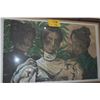 Image 3 : KOA FRAMED COLORED LITHOGRAPH, "THREE WOMEN"; SIGNED ALLEN AKINO, A/P 5/10 (41 1/2" X 27 1/2")