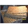 Image 4 : LAUHALA PLACE MATS (12), MONKEYPOD TURTLE & COWRIE SHELLS (21 PCS)