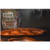 Image 2 : MONKEYPOD LEAF SHAPED DIVIDED SERVING TRAYS (3 PCS)