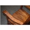 Image 10 : CURLY KOA SLAT BACK ROCKING CHAIR