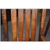 Image 4 : CURLY KOA SLAT BACK ROCKING CHAIR