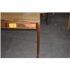 Image 3 : MARTIN & MACARTHUR ADMIRALTY KOA DESK W/3 DRAWERS & GLASS COVER (60" X 24" X 30 1/2")