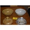 Image 3 : LARGE MID CENTURY LIDDED STONEWARE CASSEROLE DISHES (2 PCS)