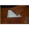 Image 4 : DANISH MODERN SQUARE ICE BUCKET, GLASS OIL LAMP & GLADMARK SERVING PLATTERS (4 PCS)