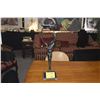 Image 1 : FRANKART ART DECO NAKED HOOP GIRL ASHTRAY STAND