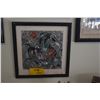Image 1 : FRAMED LIMITED EDITION SERIGRAPH, "NOBILITY" BY CHINESE ARTIST TIEFENG JIANG 60/300 (16 3/4" X 17 1/